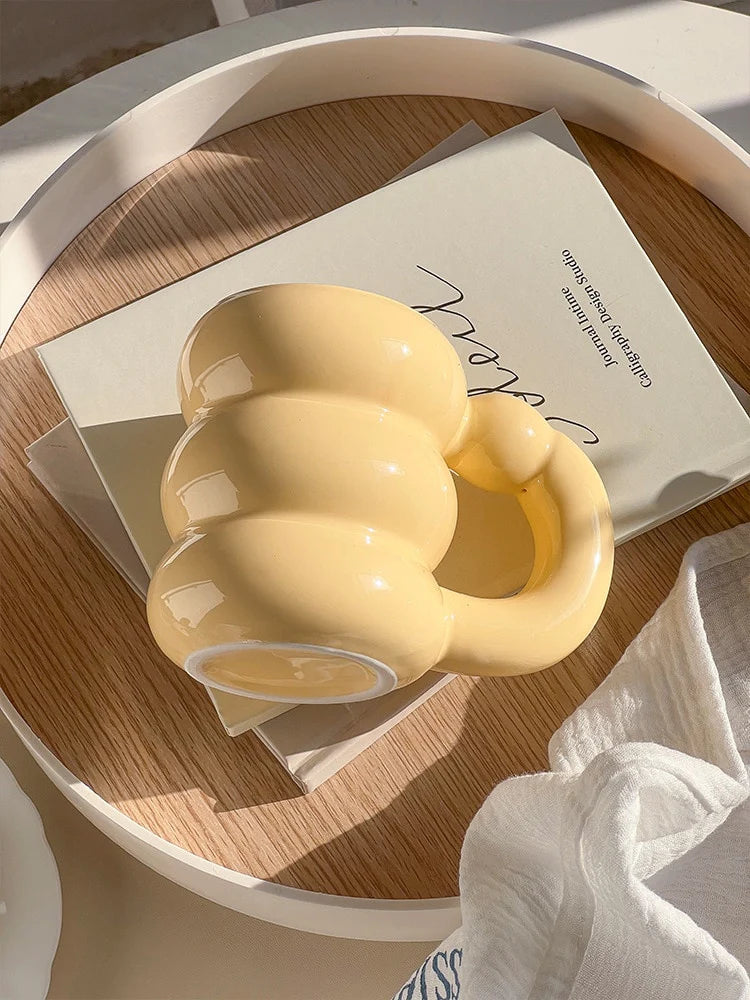 Bubble Porcelain Mug