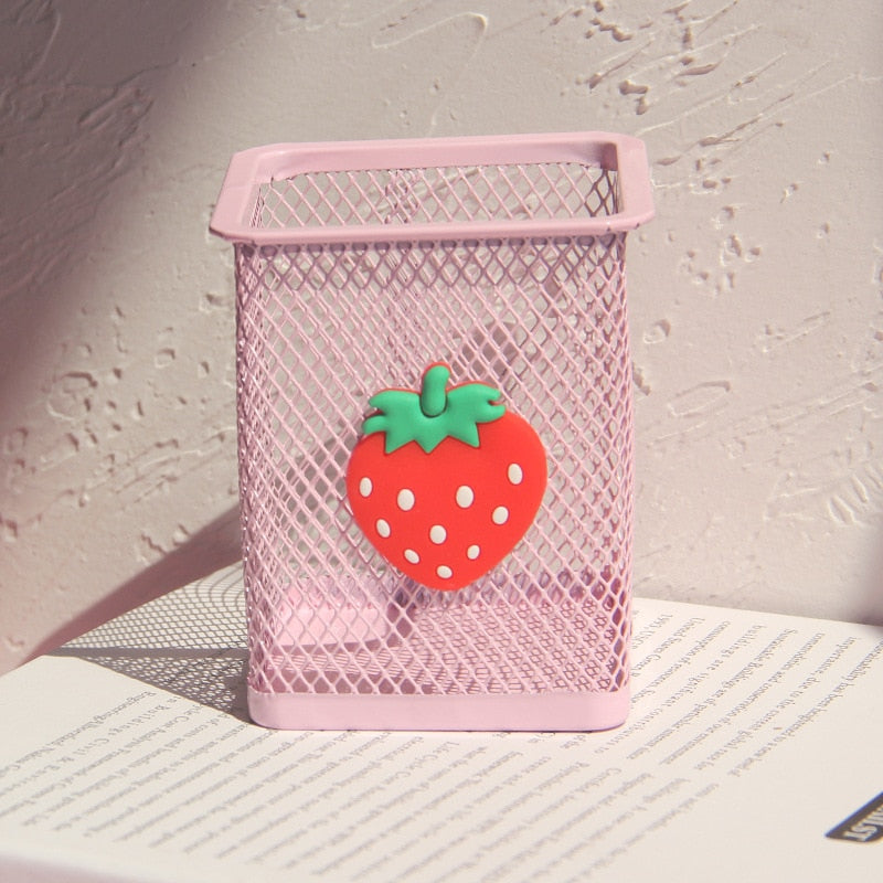 Strawberry Pen Holder