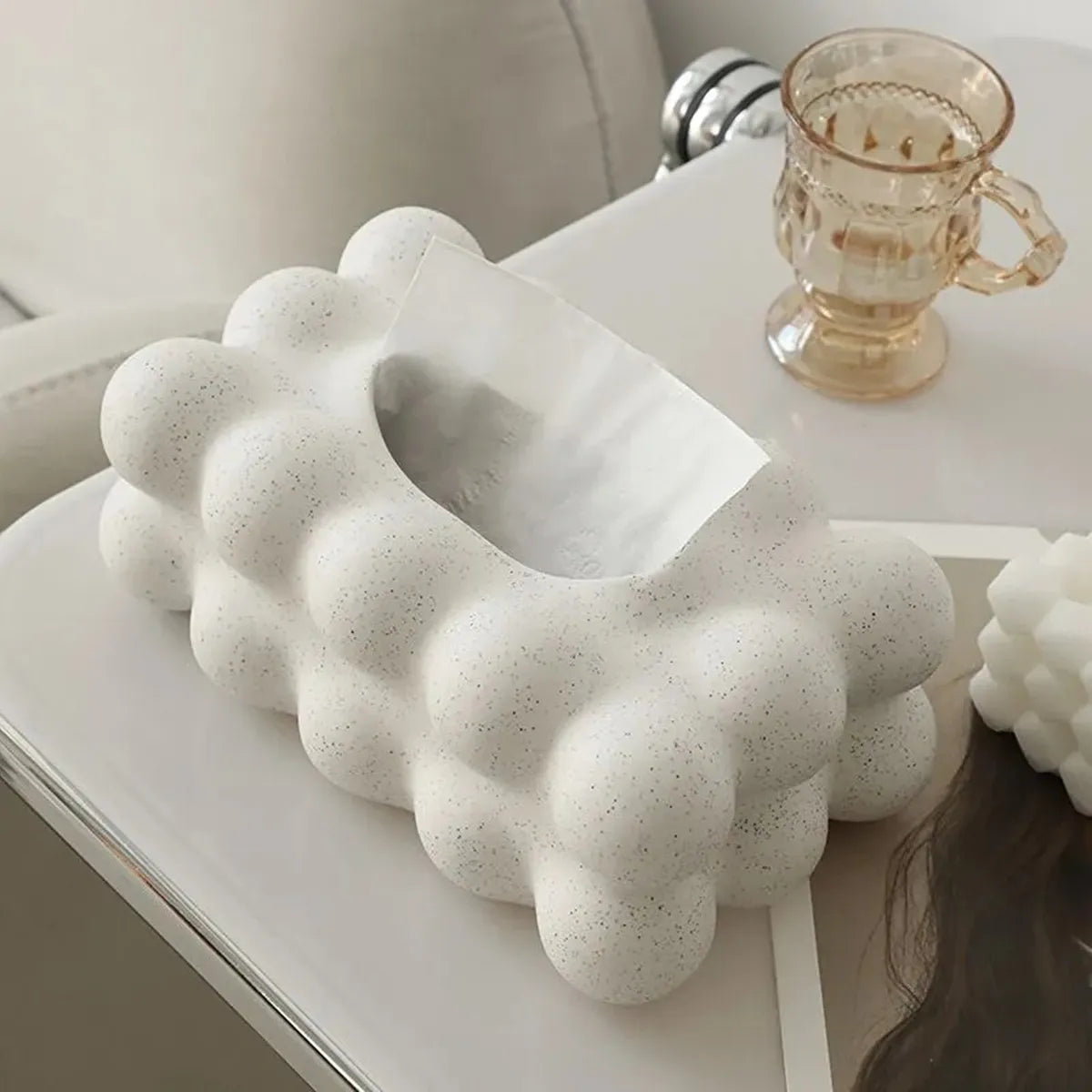 Marshmallow Creative Tissue Box Holder