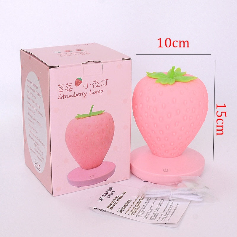 Mini Strawberry LED Lamp