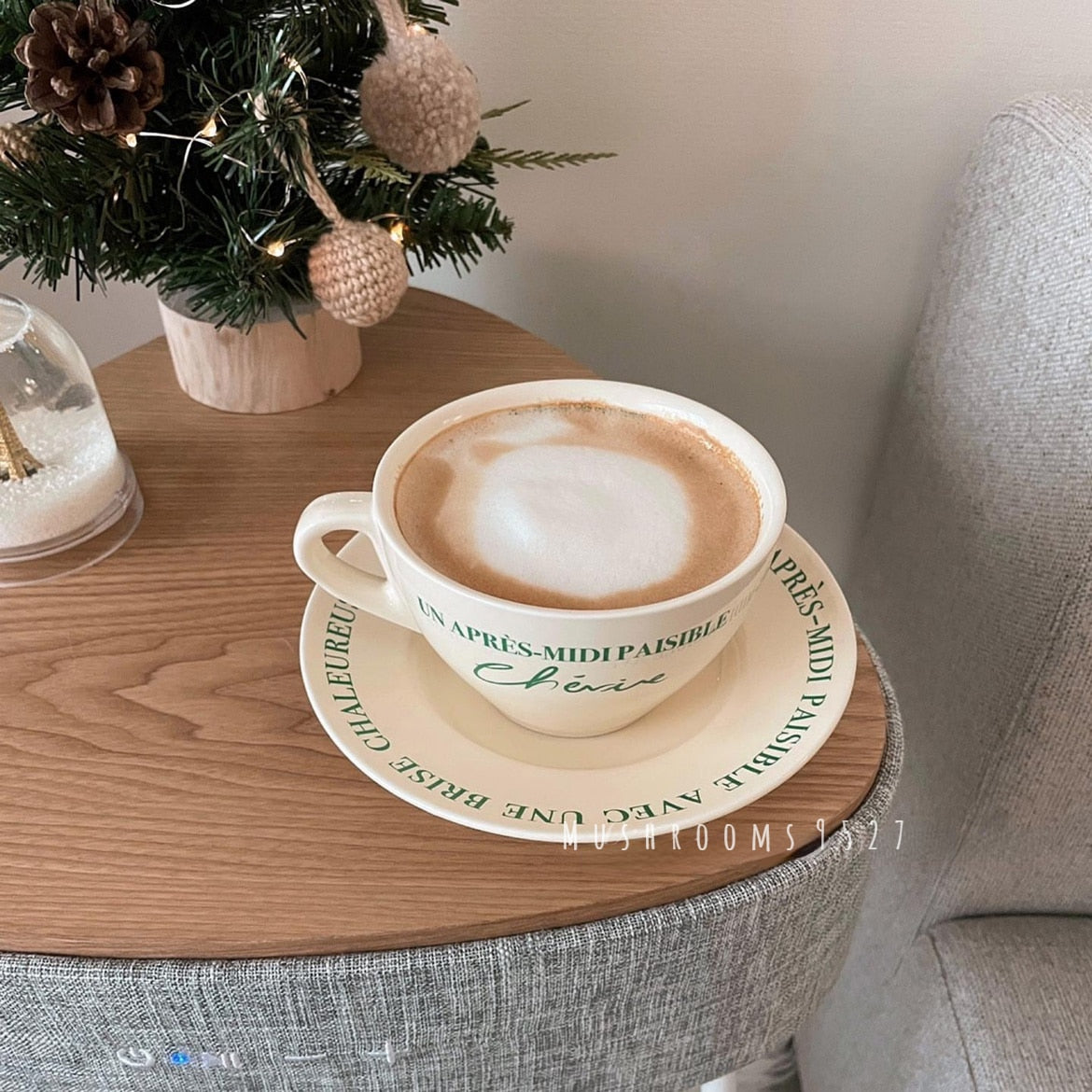 Cream Ceramic Coffee Mug