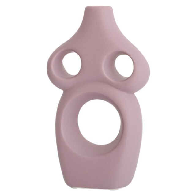 Morandi Style Flower Vase
