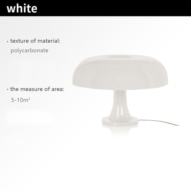 Small Italy Designer Led Mushroom Lamp