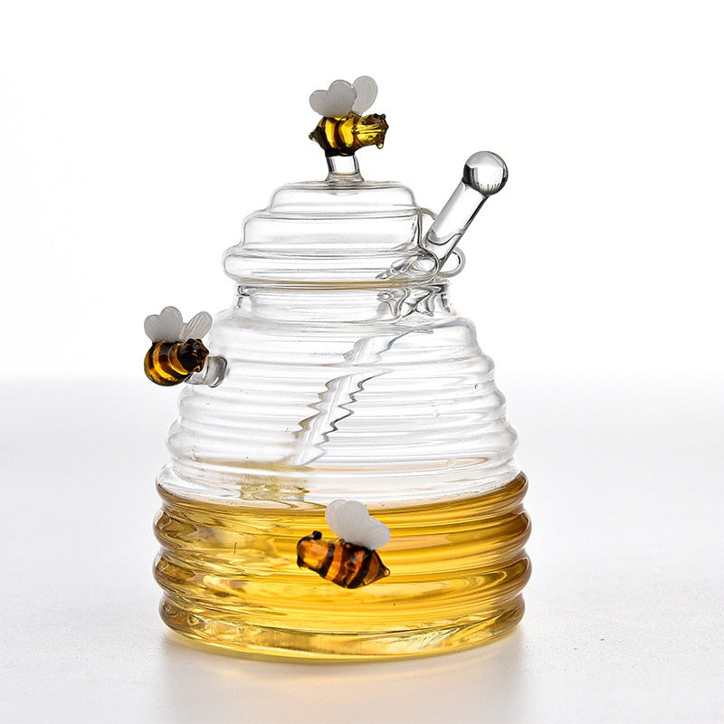 Honeycomb Glass Container