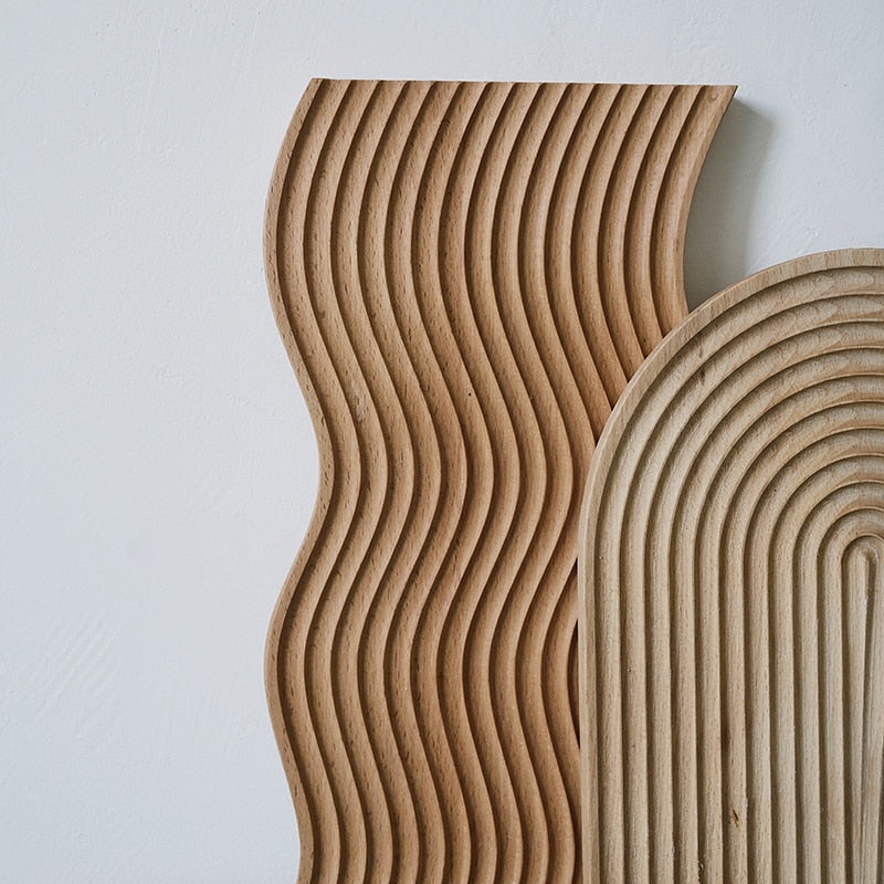 Nordic Style Beach Wooden Block