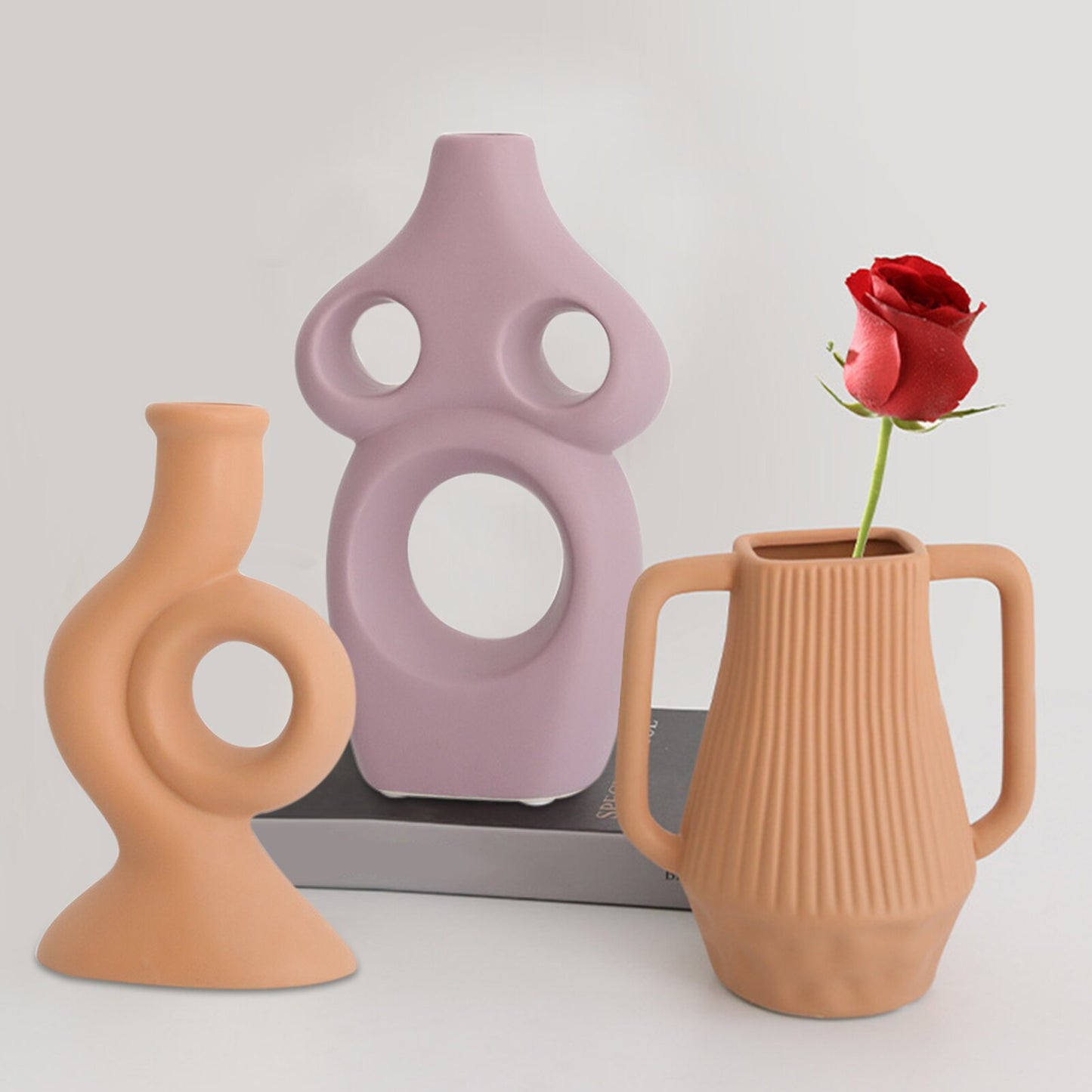 Morandi Style Flower Vase