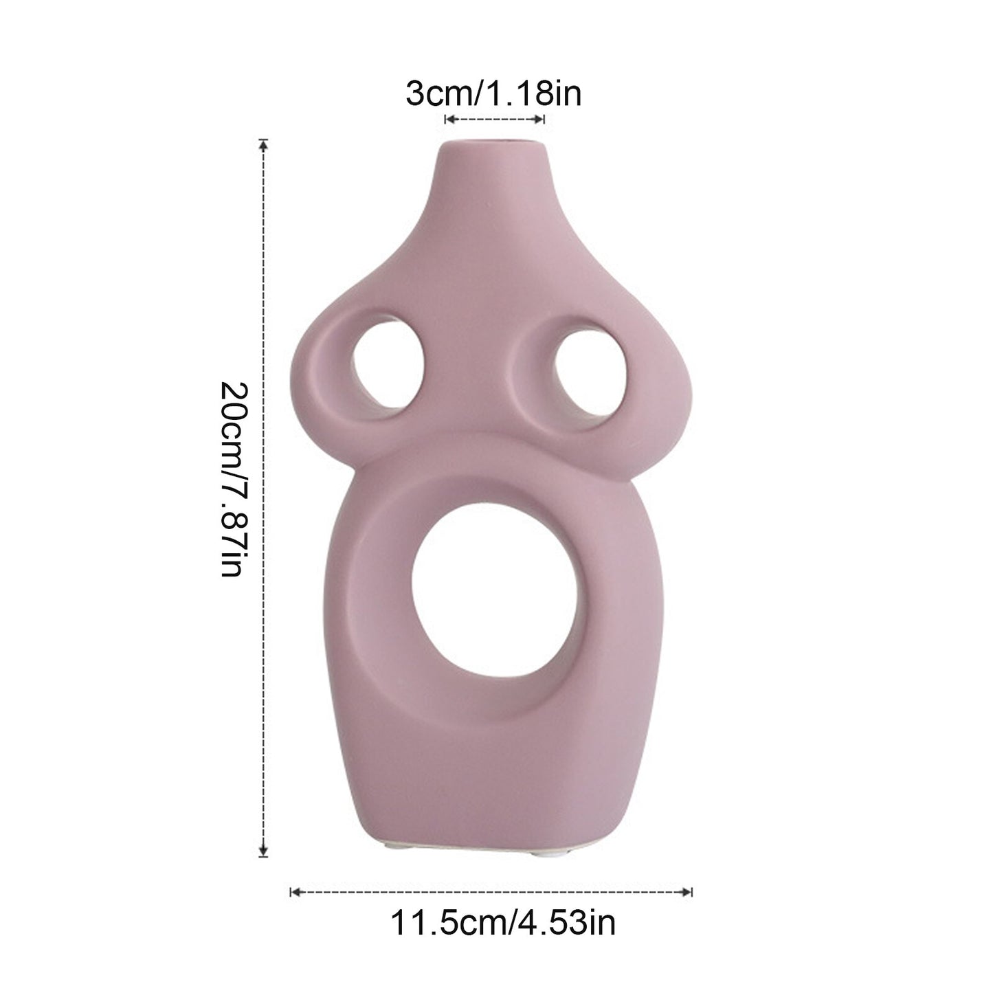 Morandi Style Flower Vase