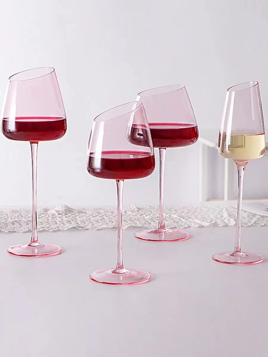 Pink “IT GIRL” Wine Glass