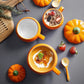Halloween Pumpkin Shaped Ceramic Bowl