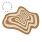 Black and White Swirl Rug
