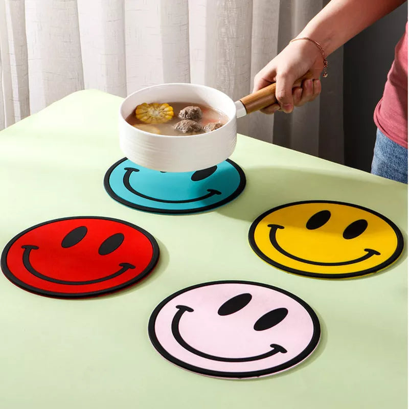 Smiley Table Pot Coasters