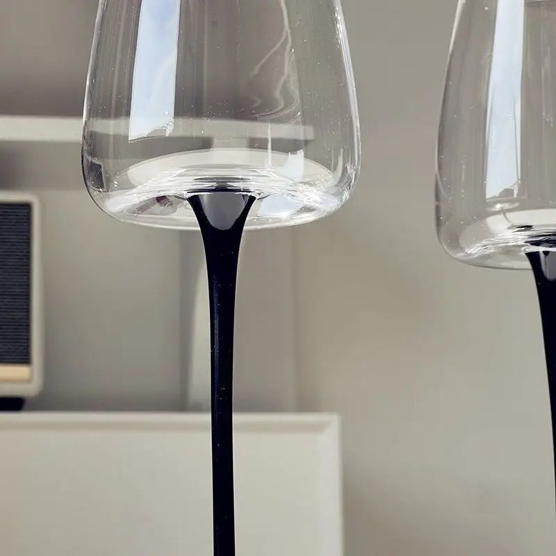 Tall Crystal Wine Glass