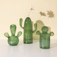 Cactus Glass Vase