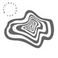 Black and White Swirl Rug