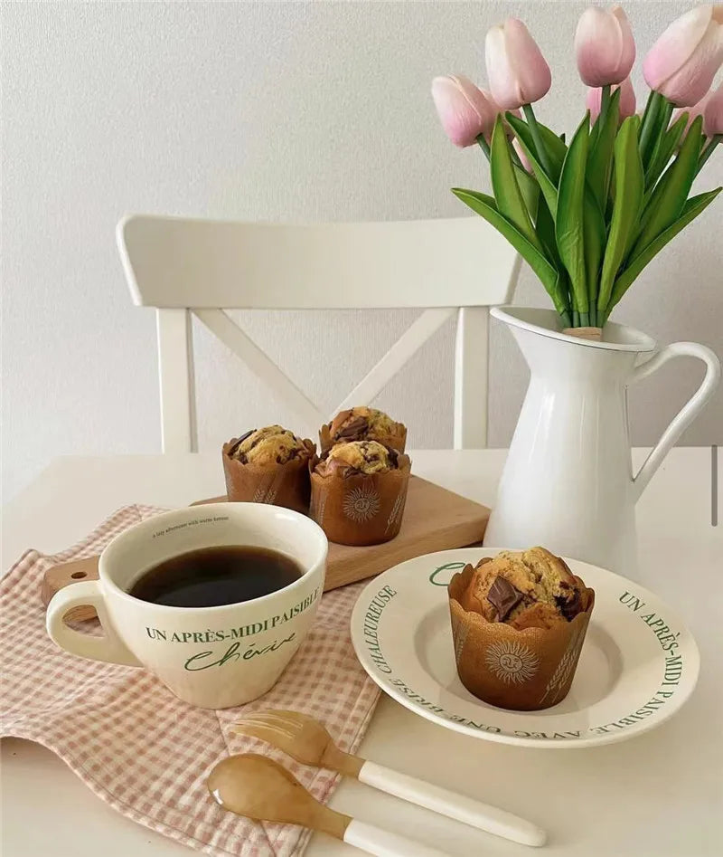 Breakfast Tea Cup with Saucer