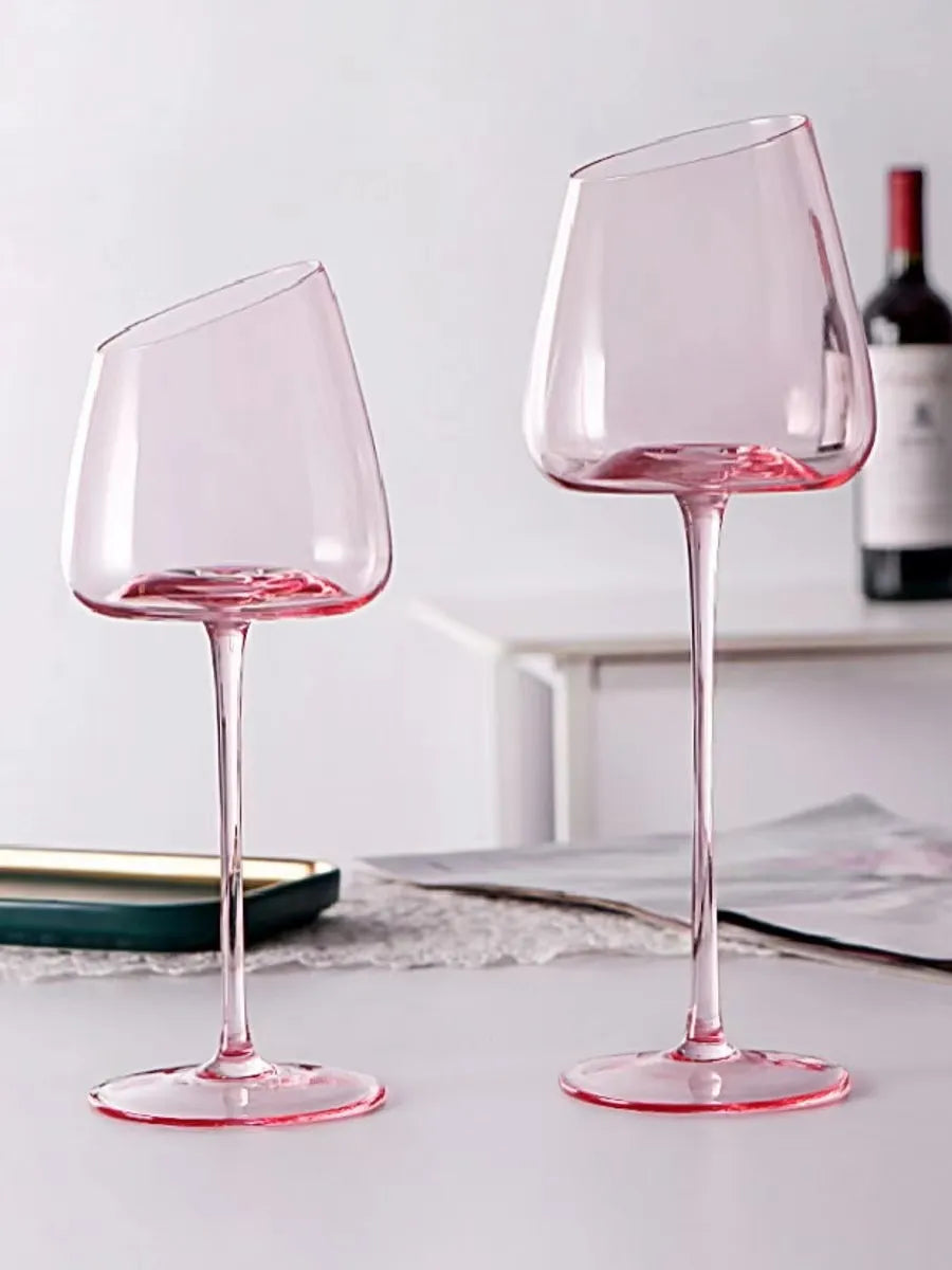 Pink “IT GIRL” Wine Glass