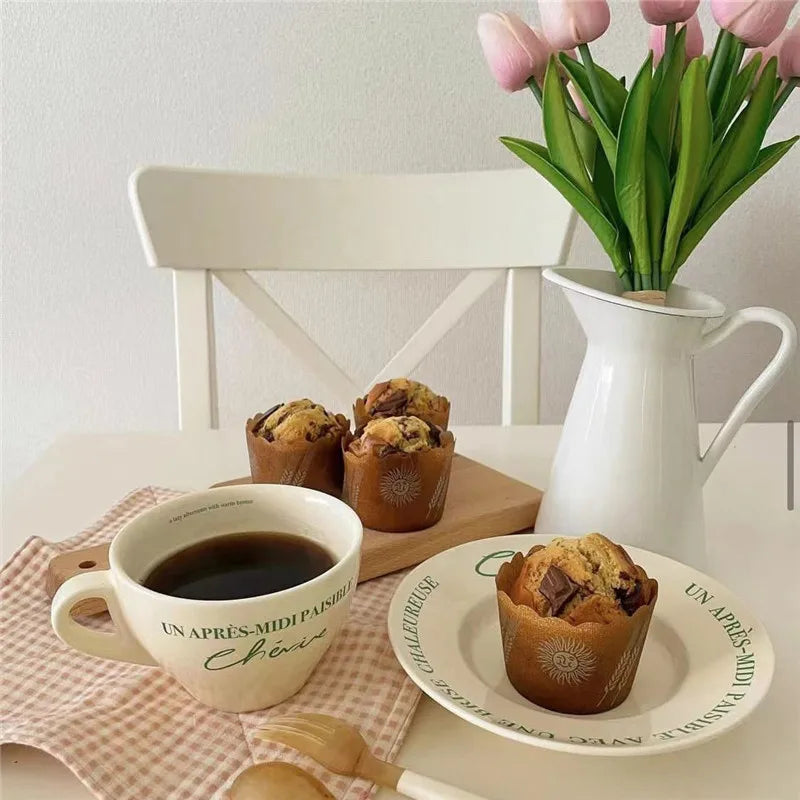 Breakfast Tea Cup with Saucer