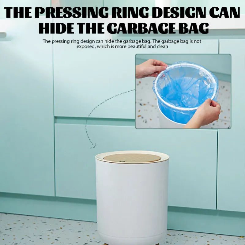 Minimalist Trash Can