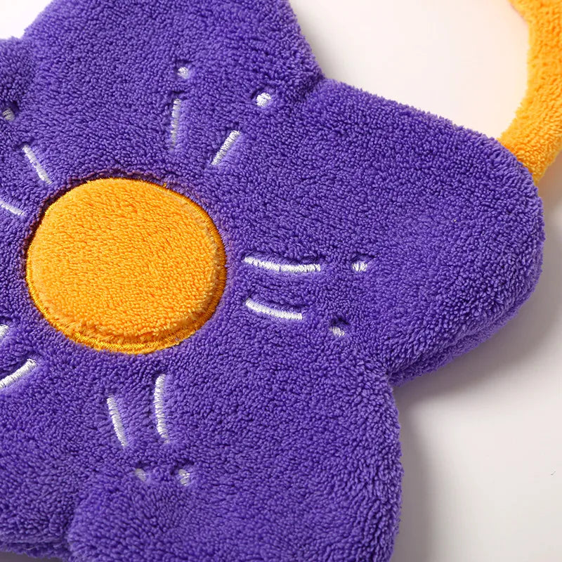 Flower Hand Towels