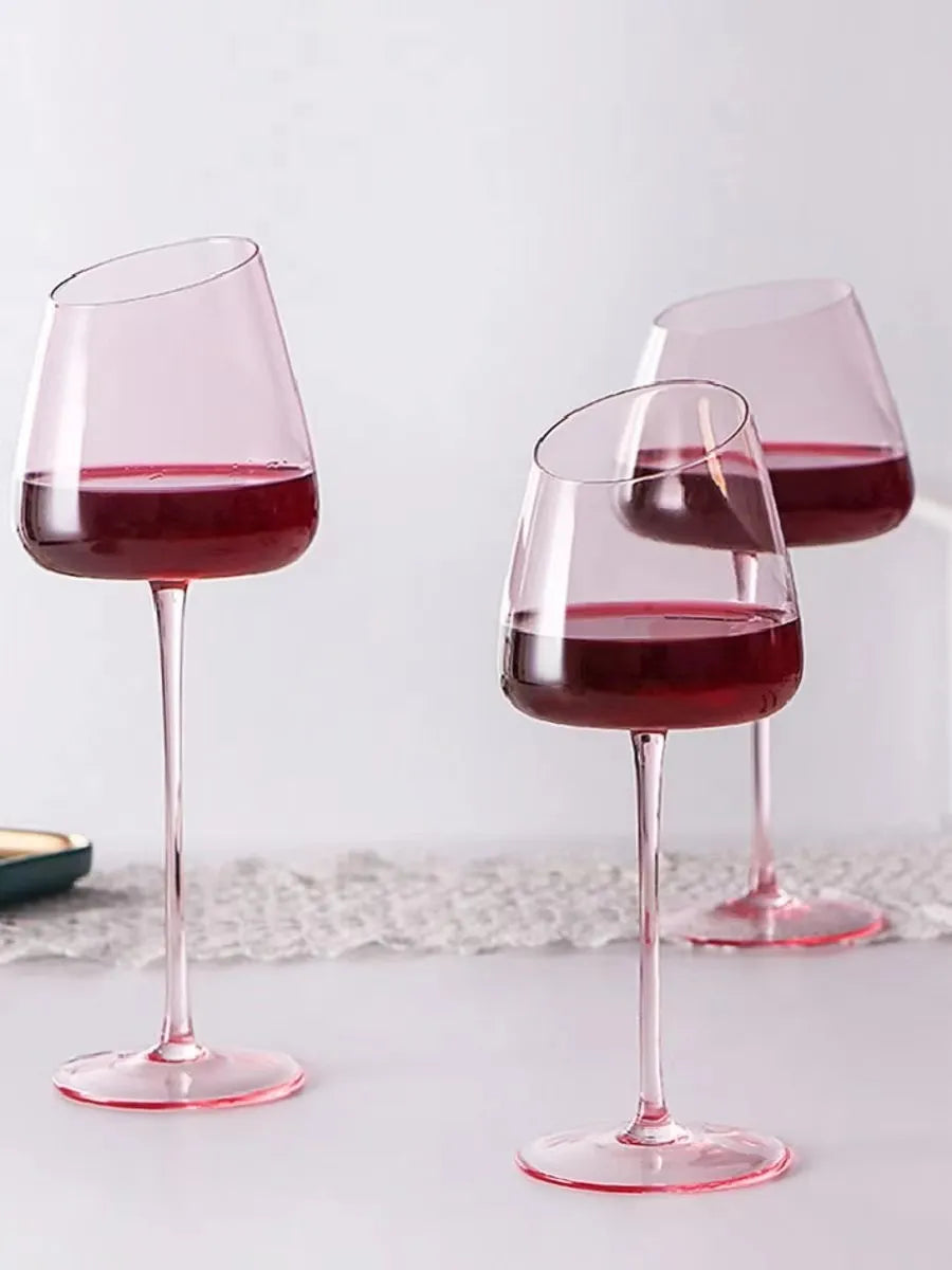 Pink “IT GIRL” Wine Glass