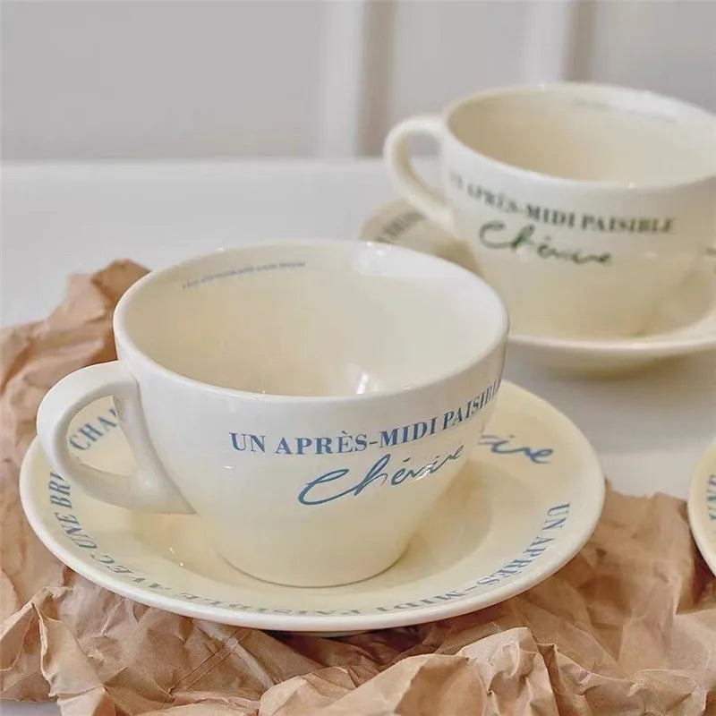 Breakfast Tea Cup with Saucer