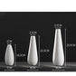 White Porcelain Flower Vases