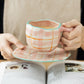 Hand-painted Flower Ceramic Cups