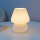 Mini Mushroom Glass Lamp