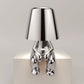 Little Golden/ Silver Man Lamp