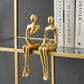 Gold Abstract Statue