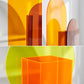 Acrylic colored Vase