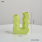 Wavy Colored Vases