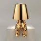Little Golden/ Silver Man Lamp