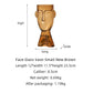 Human Head Glass Vase