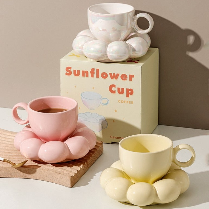 Cloud Porcelain Mug Set