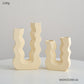 Wavy Colored Vases