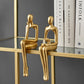 Gold Abstract Statue