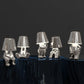 Little Golden/ Silver Man Lamp