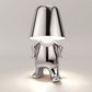 Little Golden/ Silver Man Lamp