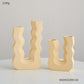 Wavy Colored Vases