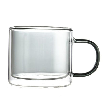 Heat Resistant Double Wall Glass Tea Cup – Home Daddy Usa